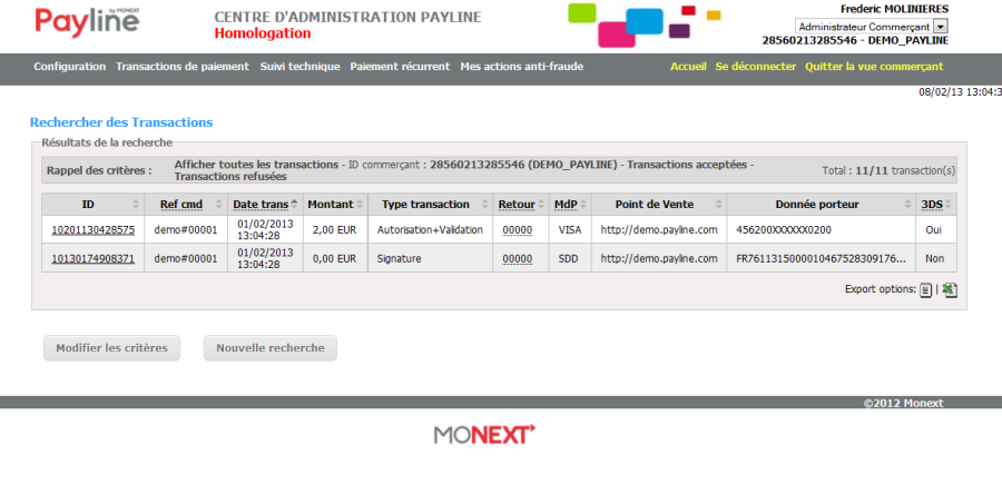 Prelevement sdd core